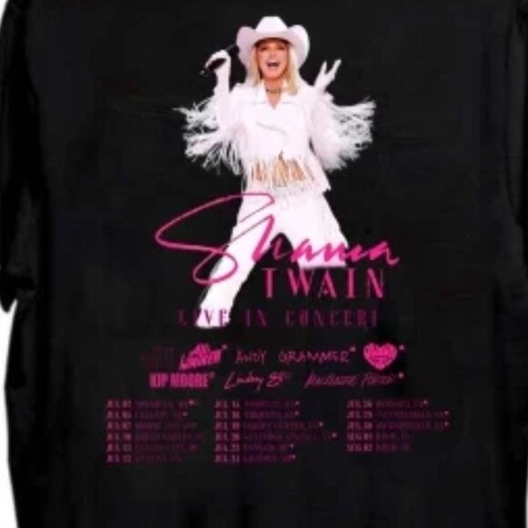 Shania Twain 2025 Tour Shirt | Country Pop Concert Tee | Gift for Music Fans 79 - Picture 3 of 6